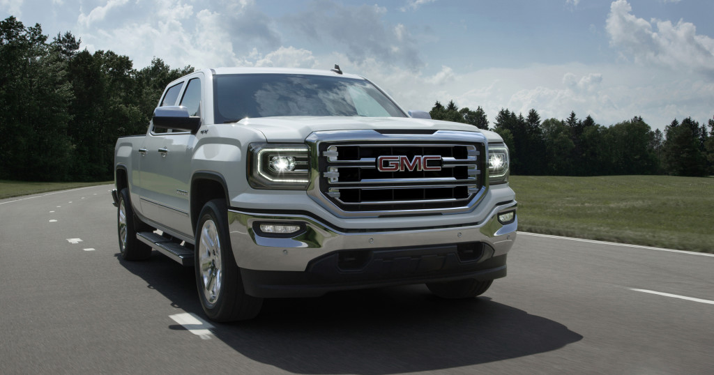 GMC’s best-selling truck has great momentum, coming off its best June since 2006, and 12 consecutive months of year-over-year sales gains.  With exterior styling as its top reason for purchase, the new truck adds key design elements: LED “C-shaped” signature daytime running lights and LED headlights; new front fascia and grilles for each trim level; new LED fog lamps; new bumpers; and new “C-shaped” LED taillights. The new Sierra will be available in the fourth quarter of this year, with additional details and information on the new model released in the coming months.