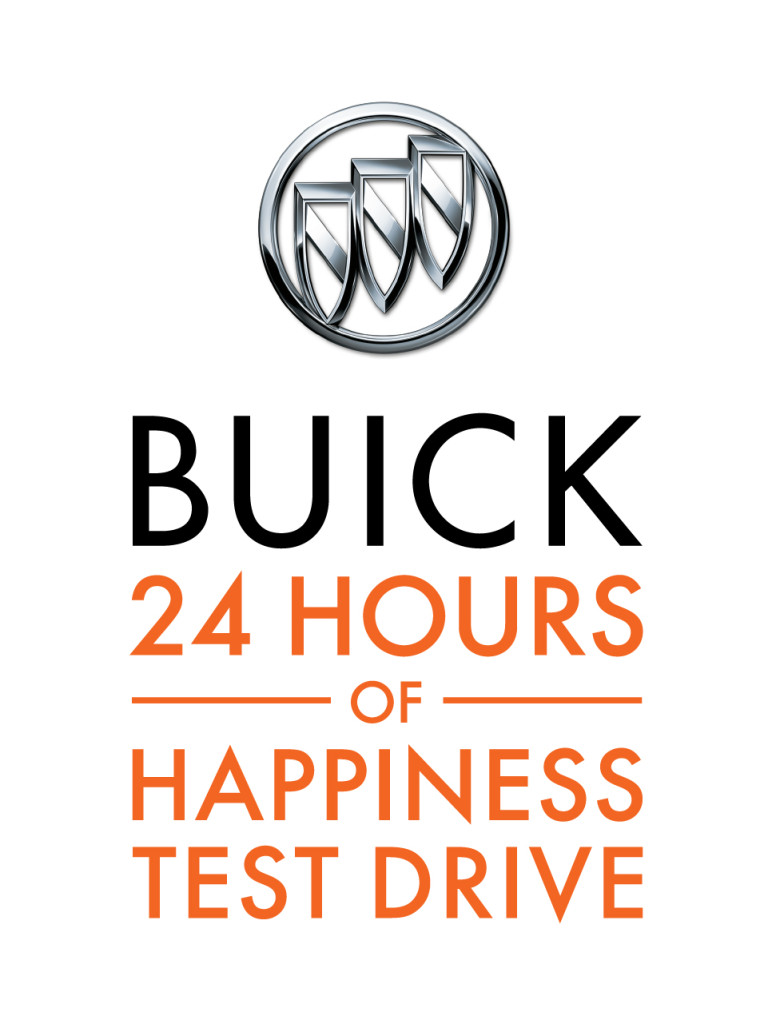 On July 22, 2015 participating Buick dealers today introduced the 24 Hours of Happiness Test Drive, a daylong test drive experience complemented by sounds, smells and even yoga techniques to help encourage well-being and happiness on the road. 